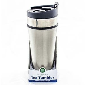 Insulated Tea French Press Chrome