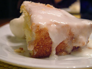 Earl Grey Bundt Cake with Lavender Icing