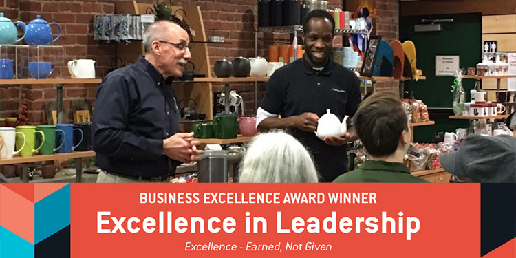 The Tea Smith Wins Excellence in Leadership Award