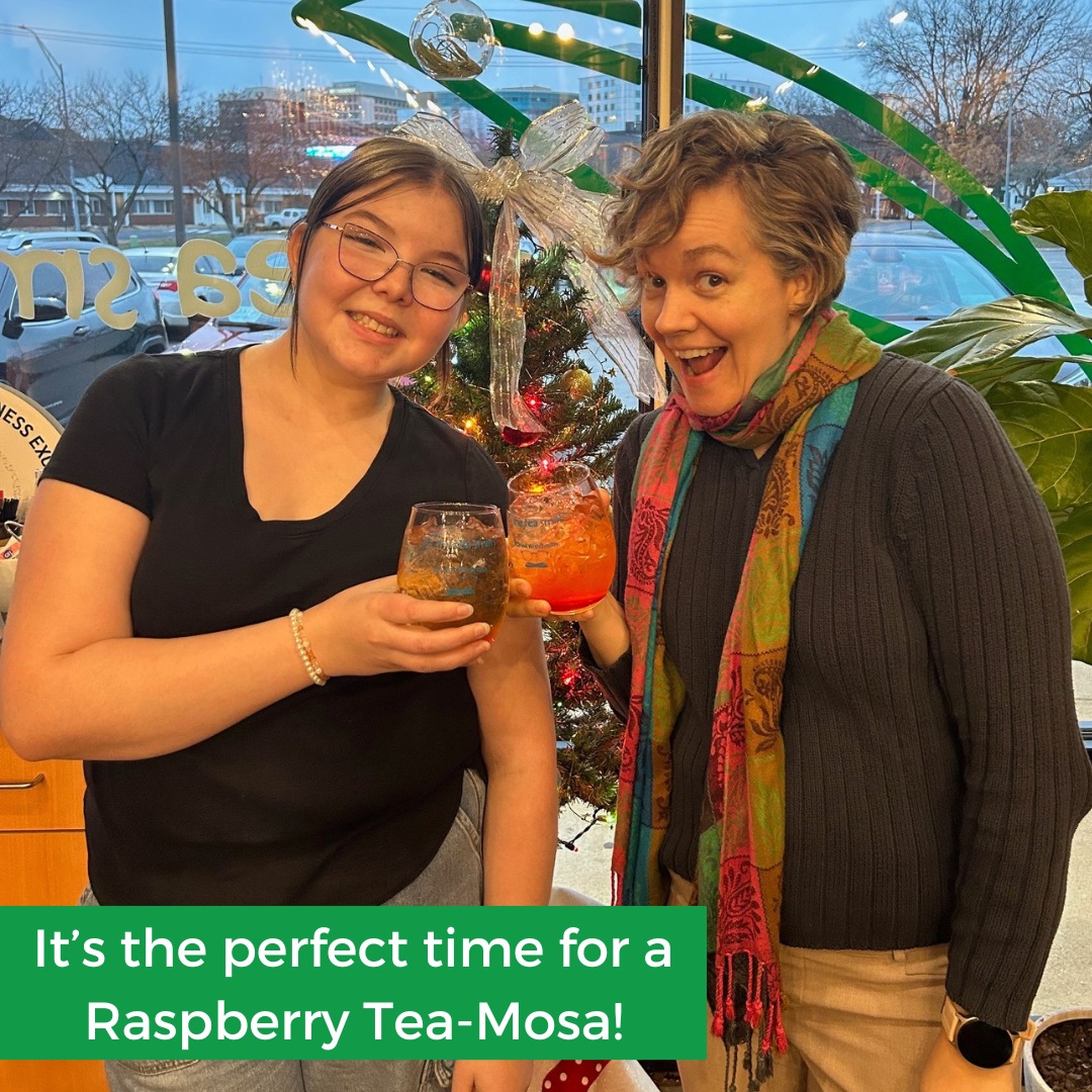 Raspberry Tea Mosa Mocktail