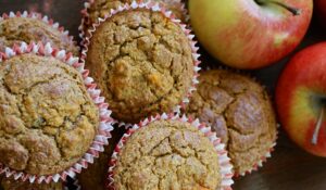 Put a Tea Smith Spin on these Whole-Wheat Chai Apple Spice Muffins!