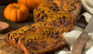 Pumpkin Chocolate Chip Bread